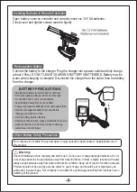 Preview for 3 page of RC-PRO SONIC 14 Operating Instructions Manual