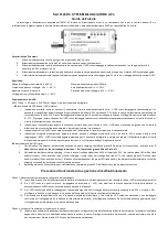 Preview for 7 page of RC System SA10126 User Manual