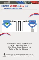 Preview for 1 page of RC Systems SenSmart 6000 Installation Manual