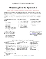 Preview for 2 page of RC-Xplanes EDGE 540T SMS Tabs Instruction Manual