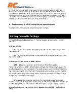 Preview for 6 page of RC 30A ES User Manual