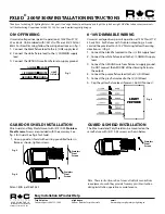 Предварительный просмотр 2 страницы RC FXLED 200W Installation Instructions Manual