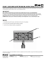 Предварительный просмотр 5 страницы RC FXLED 200W Installation Instructions Manual