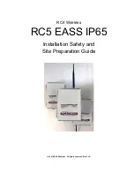 RC4 Wireless RC5 EASS IP65 Installation & Safety Manual preview