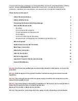 Preview for 2 page of RC4 Wireless RC5 EASS IP65 Installation & Safety Manual