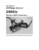 RC4 RC4Magic Series 3 DMXio User Manual preview