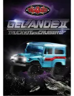 RC4WD Gelande II Assembly Manual preview