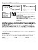 Предварительный просмотр 2 страницы RCA 14M041 User Manual