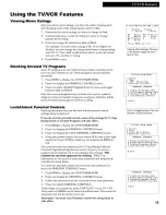 Preview for 17 page of RCA 19TVR62 User Manual