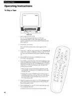 Preview for 18 page of RCA 19TVR62 User Manual