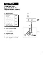 Preview for 8 page of RCA 1Q57 502-01A Connection Manual