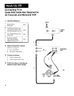 Preview for 9 page of RCA 1Q57 502-01A Connection Manual