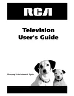 Preview for 1 page of RCA 20F410TECX User Manual