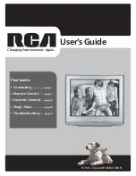 RCA 20F420T User Manual preview