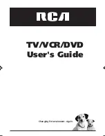 Preview for 1 page of RCA 20F501TDV User Manual