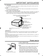 Preview for 5 page of RCA 20F502TDV User Manual