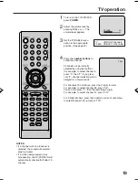 Preview for 19 page of RCA 20F502TDV User Manual