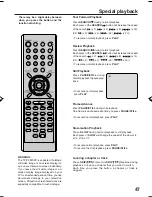 Preview for 47 page of RCA 20F502TDV User Manual