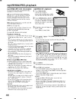 Preview for 48 page of RCA 20F502TDV User Manual