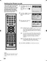 Preview for 58 page of RCA 20F502TDV User Manual