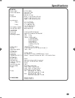 Preview for 69 page of RCA 20F502TDV User Manual