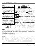 Preview for 2 page of RCA 20F510TD User Manual