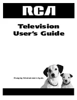 Preview for 1 page of RCA 20F511T User Manual