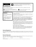 Preview for 2 page of RCA 20F511T User Manual