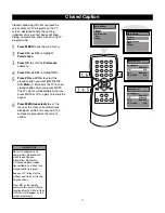 Предварительный просмотр 22 страницы RCA 20F512T User Manual