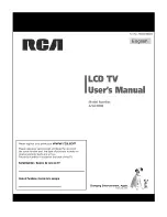 RCA 22LA30RQ User Manual preview