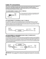 Preview for 12 page of RCA 27F500 User Manual