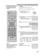 Preview for 37 page of RCA 27F500 User Manual