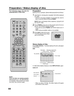 Preview for 44 page of RCA 27F500 User Manual