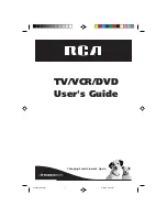 RCA 27F501TDV User Manual preview