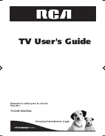 RCA 27V510T User Manual preview