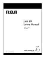 Preview for 1 page of RCA 40LA45RQ User Manual