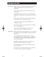 Preview for 8 page of RCA 900 MHz User Manual