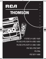 RCA A180 User Manual preview