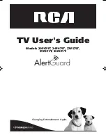 Preview for 1 page of RCA Alert Guard 27F671T User Manual