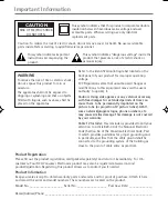 Preview for 2 page of RCA Alert Guard 27F671T User Manual