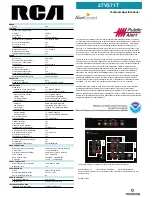 Preview for 2 page of RCA Alert Guard 27V571T Brochure & Specs