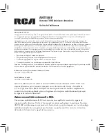 Предварительный просмотр 9 страницы RCA ANT1100F User Manual