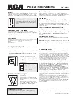 RCA ANT111R User Manual preview
