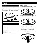 Preview for 3 page of RCA ANT2020X Operating Instructions Manual