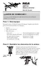 Preview for 6 page of RCA ANT751 - Outdoor Antenna Optimized User Manual