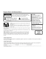 Preview for 2 page of RCA BLC524 User Manual