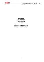 RCA BR200DV Service Manual preview