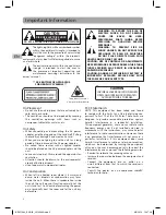 Preview for 2 page of RCA BRC11082 User Manual