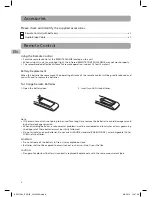 Preview for 6 page of RCA BRC11082 User Manual