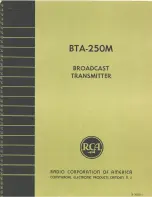 RCA BTA-250M Instructions Manual preview